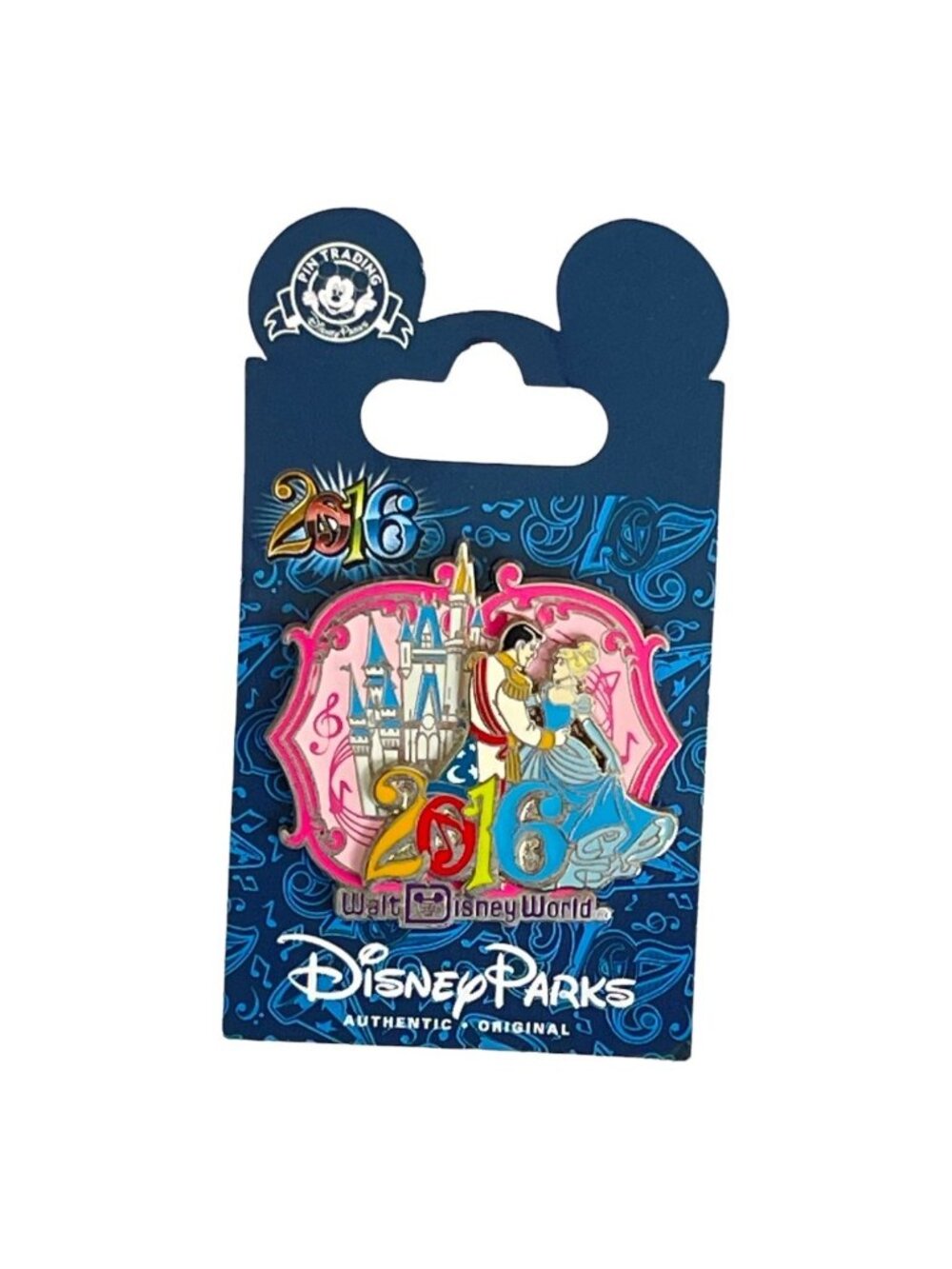 Walt Disney World Cinderella and Prince Charming Castle 2016 Pin